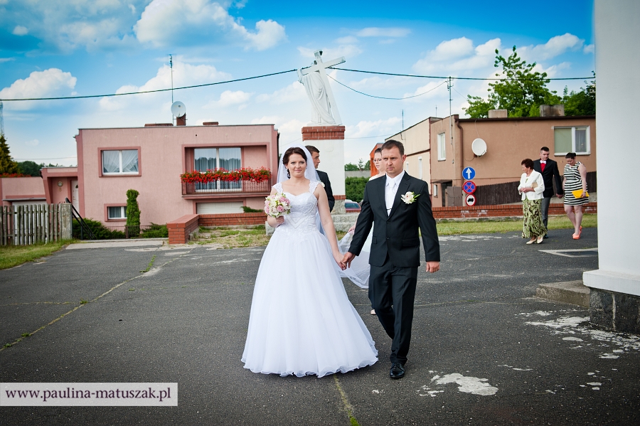 Patrycja i Szymon fotografia ślubna Wągrowiec